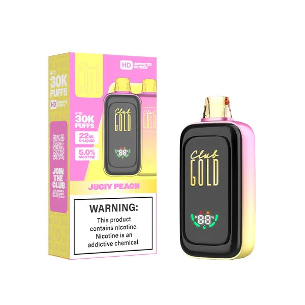 Club Gold 30k Puff Dispoasble Vape - Image 4