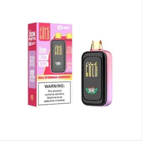 Club Gold 30k Puff Dispoasble Vape - Image 7