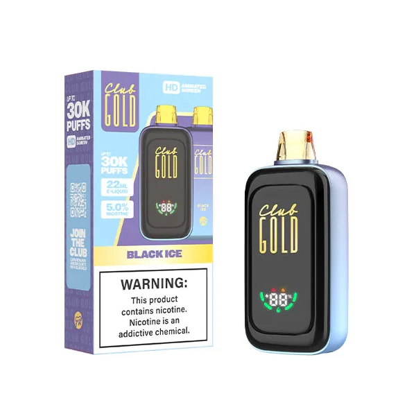 Club Gold 30k Puff Dispoasble Vape - Image 8