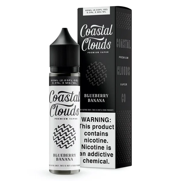 Coastal Clouds 60mL Blueberry Banana (Blueberry Banana Muffin)