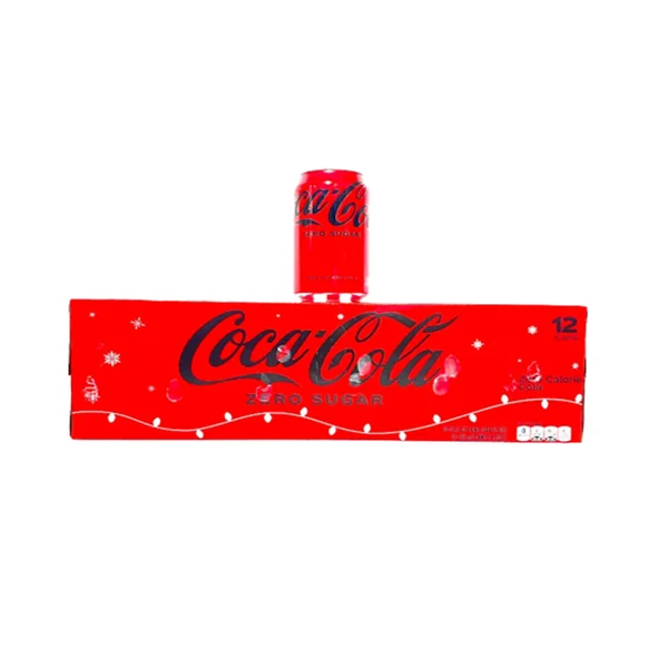 COKE CAN 12PK/2CT ZERO