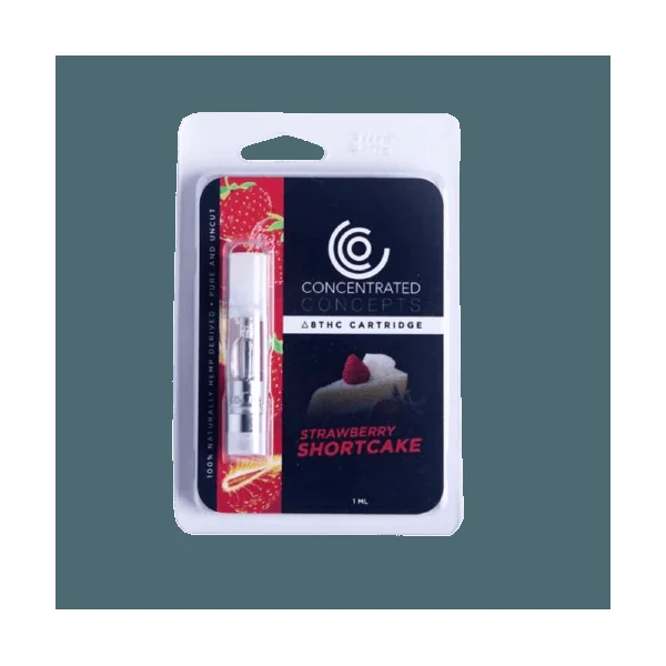 Concentrated Concepts Delta 8 THC Cartridge - 1g