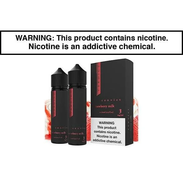 CONVICT (STRAWBERRY CREAM) BY VERDICT 120ML