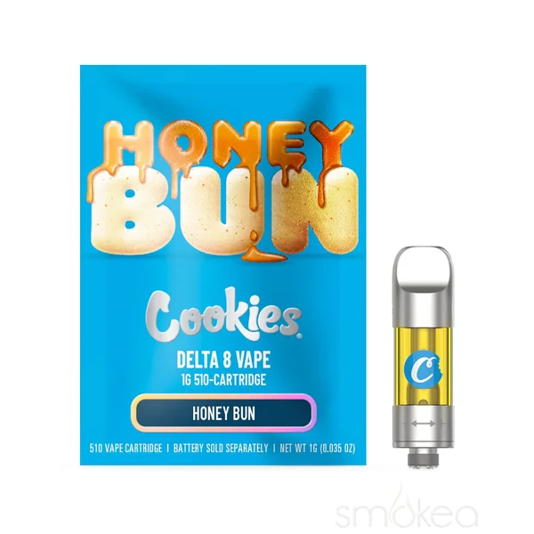 Cookies 1g Delta 8 Vape Cartridge - Honey Bun