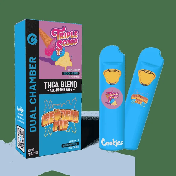 Cookies Dual Chamber THC-A Disposable 2g (SINGLE) - Image 3