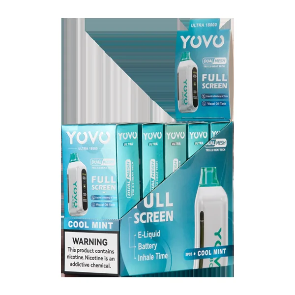Cool Mint YOVO Ultra 18000 - Image 2