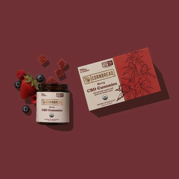 Cornbread Hemp | CBD Gummies 20 Pack - Berry - Image 3