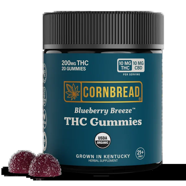 Cornbread Hemp | THC 1:1 Gummies 200 mg / 20 Pack - Image 2