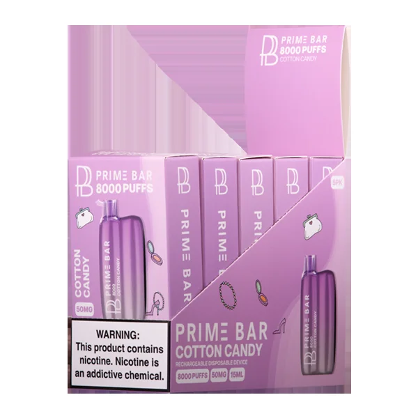 Cotton Candy Prime Bar 8000 - Image 2