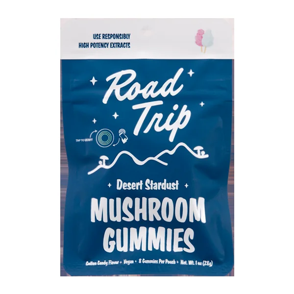 Cotton Candy Road Trip Mushroom Gummies 8ct