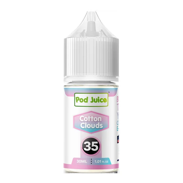 Cotton Clouds Pod Juice Salts (Nixodine)