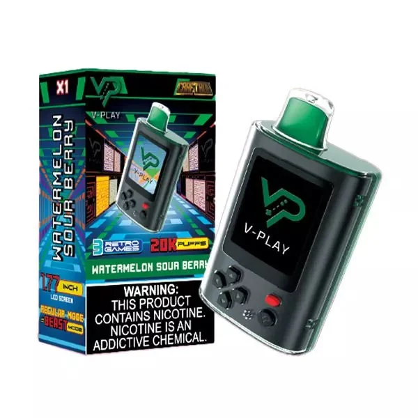 CraftBox V-Play 20K Puffs Rechargeable Disposable vape 25mL - Image 12