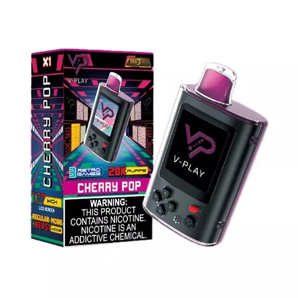 CraftBox V-Play 20K Puffs Rechargeable Disposable vape 25mL - Image 5