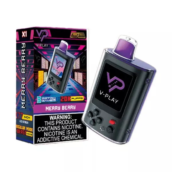 CraftBox V-Play 20K Puffs Rechargeable Disposable vape 25mL - Image 6