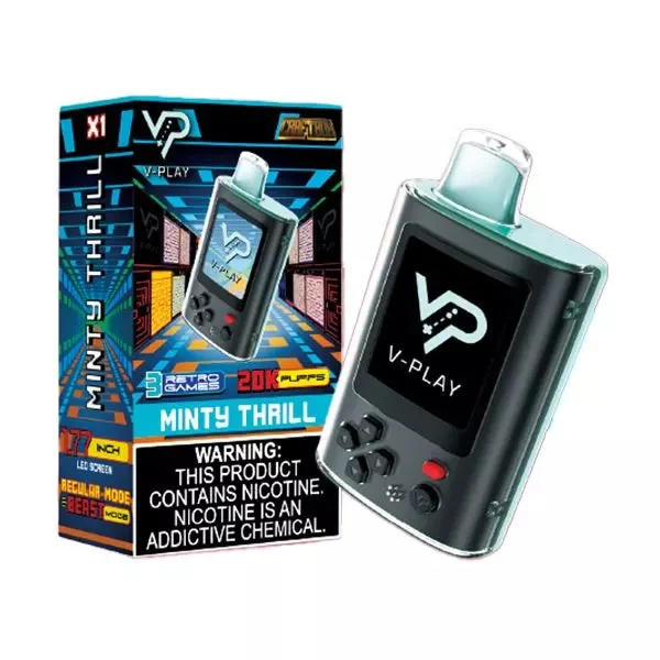 CraftBox V-Play 20K Puffs Rechargeable Disposable vape 25mL - Image 7