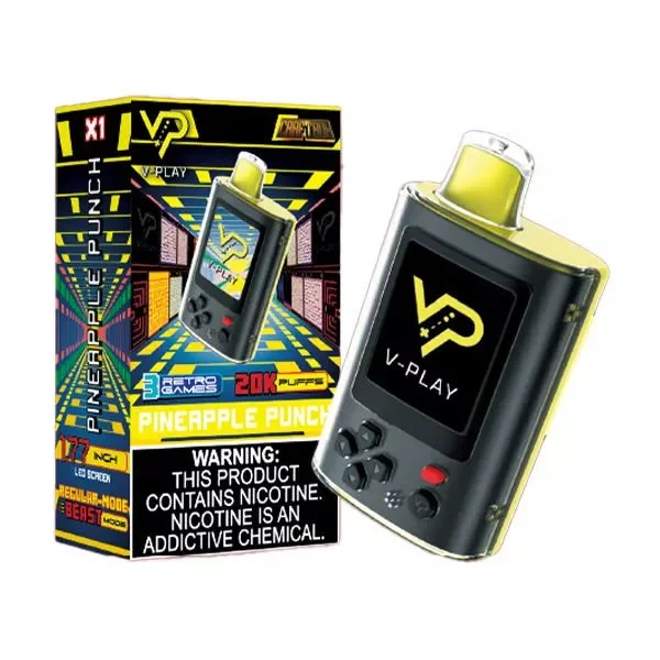 CraftBox V-Play 20K Puffs Rechargeable Disposable vape 25mL - Image 8