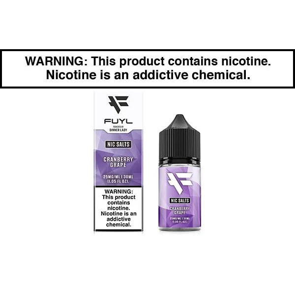 CRANBERRY GRAPE BY FUYL NIC SALTS 30ML