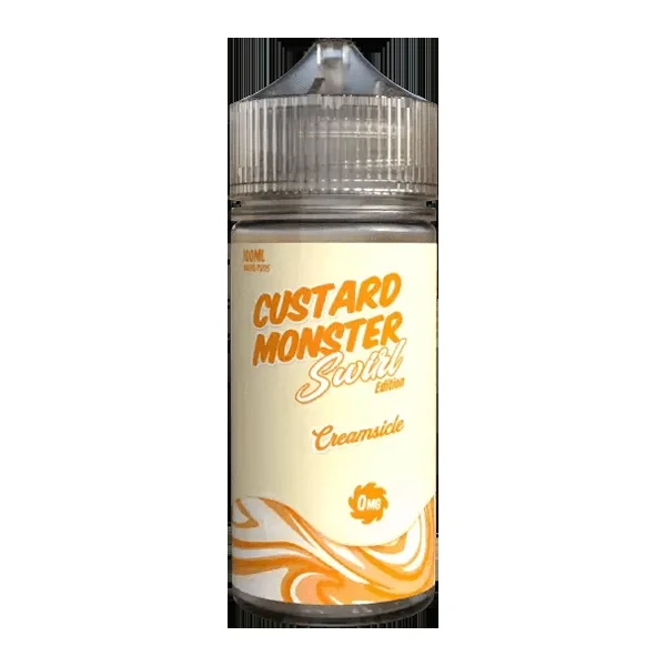Creamsicle Custard Monster Swirl Edition eJuice Zero Nicotine 100ml