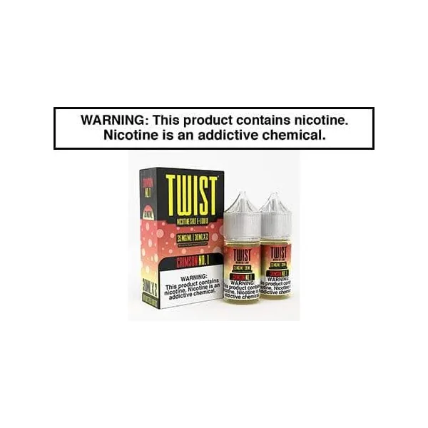 CRIMSON NO. 1 BY TWIST SALT 60ML