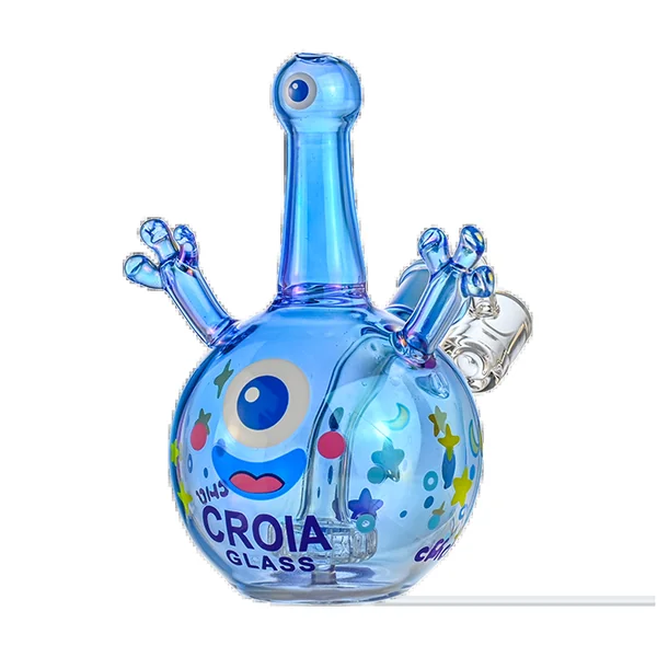 Croia Glass Cyclops Monster Mini Dab Rig with Showerhead Perc | Croia Glass - Image 2