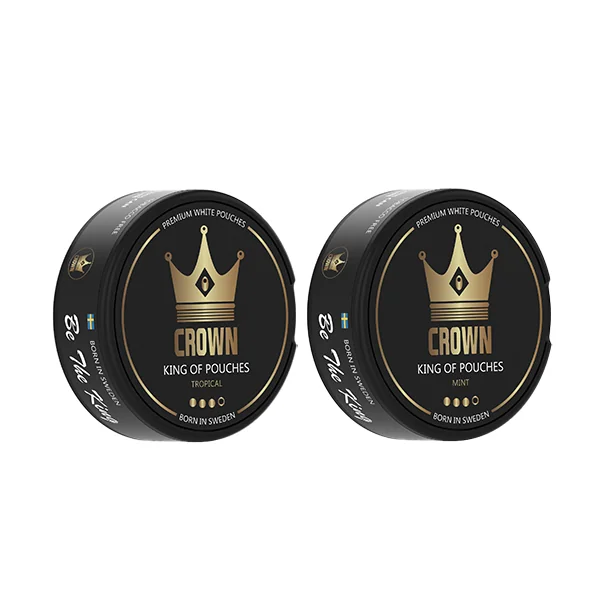 Crown Strong 9mg Nicotine Pouches - 20 Discreet Pouches - Image 2