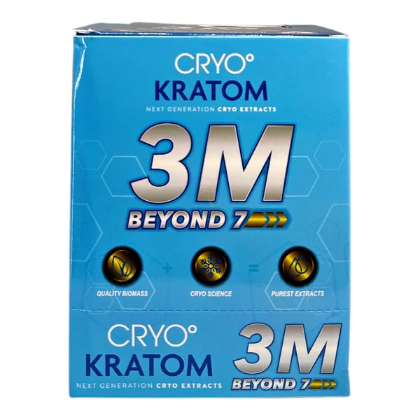 Cryo Kratom 3M Beyond 7 250mg 3ct Tablets