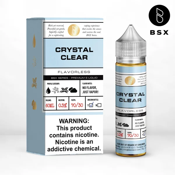 Crystal Clear - BSX Series - 60mL