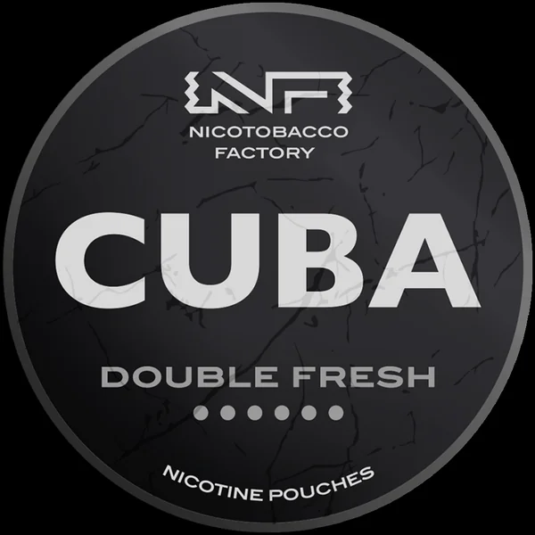Cuba Black Line Double Fresh Nicotine Pouches 43mg (5 Pack)