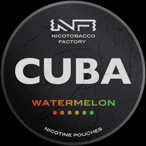 Cuba Black Line Watermelon Nicotine Pouches 43mg (5 Pack)