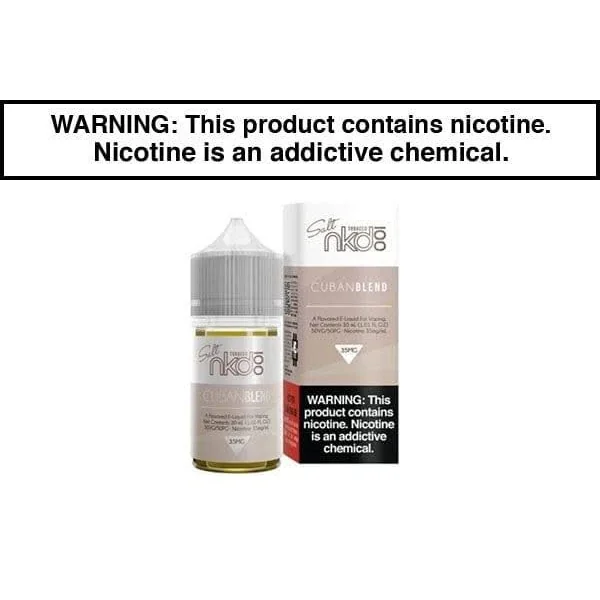 CUBAN BLEND BY NAKED SALT 30ML