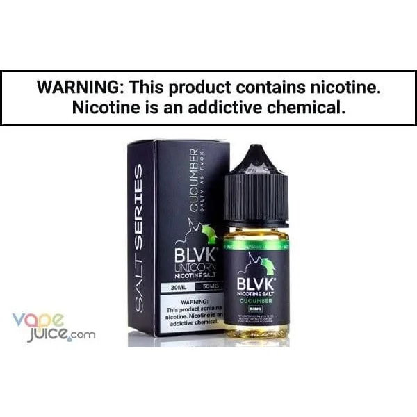 CUCUMBER BY BLVK UNICORN NICOTINE SALT 30ML