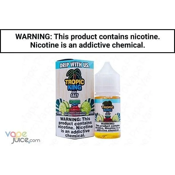 CUCUMBER COOLER BY TROPIC KING ON SALT 30ML
