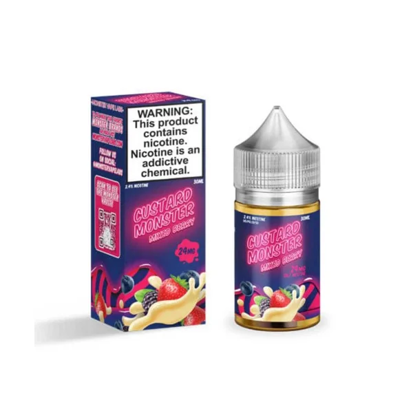 Custard Monster Mixed Berry Salt 30ml E-Juice