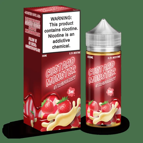 Custard Monster NTD 100mL - Image 6