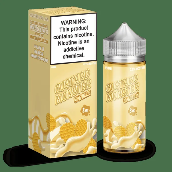 Custard Monster NTD 100mL - Image 7