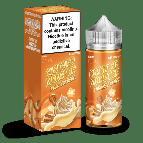Custard Monster NTD 100mL - Image 8