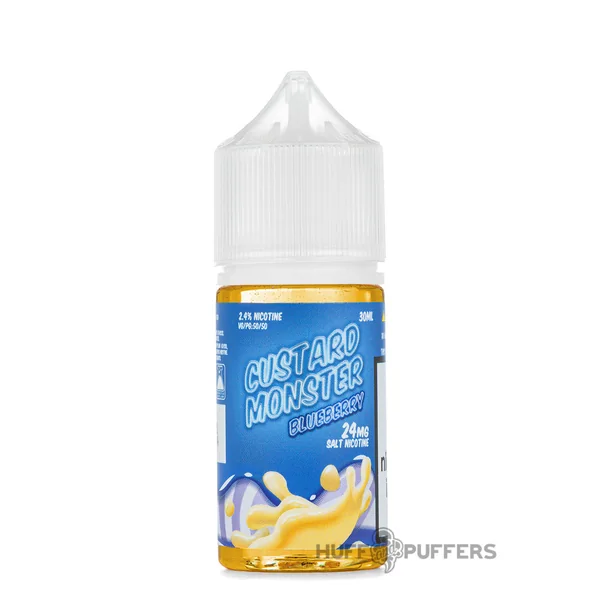 Custard Monster Salt - Blueberry 30mL
