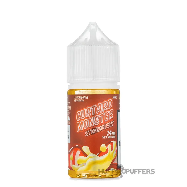 Custard Monster Salt - Strawberry 30mL