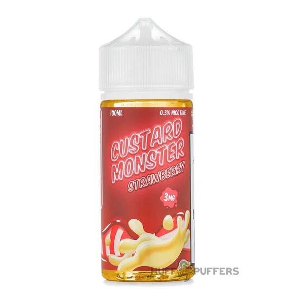 Custard Monster - Strawberry 100mL