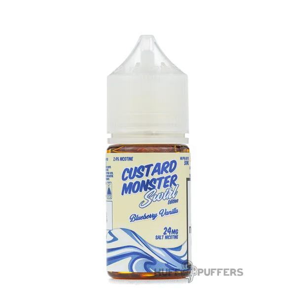 Custard Monster Swirl Edition Salt - Blueberry Vanilla 30mL