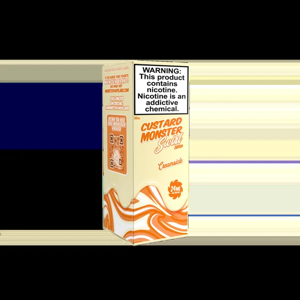 Custard Monster Swirl Edition Salt Nic Premium E-Liquid 30ml - Image 6
