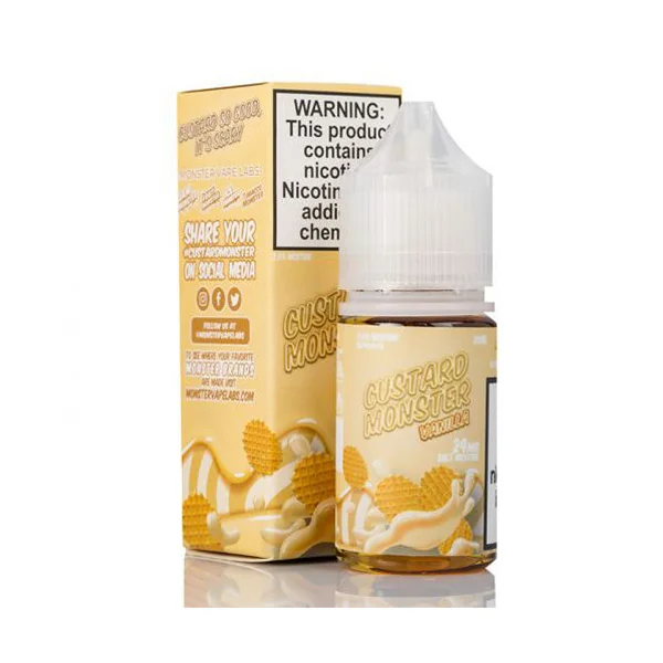 Custard Monster Vanilla by Jam Monster Salt 30ml