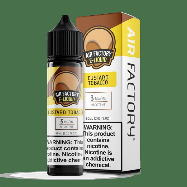 Custard Tobacco - Air Factory E-Liquids - 60mL - Image 3