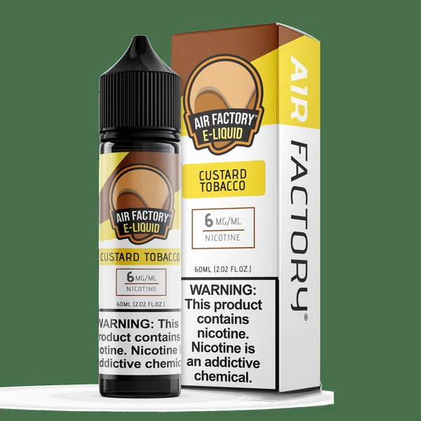 Custard Tobacco - Air Factory E-Liquids - 60mL - Image 4