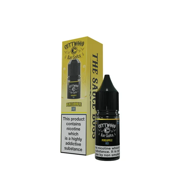 Cuttwood Bar Salts Pineapple Ice 10ml Nic Salt E-Liquid - Image 2