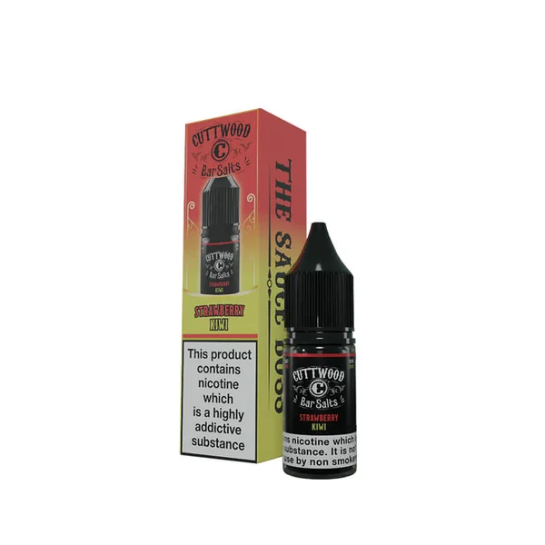 Cuttwood Bar Salts Strawberry Kiwi 10ml Nic Salt E-Liquid - Image 3