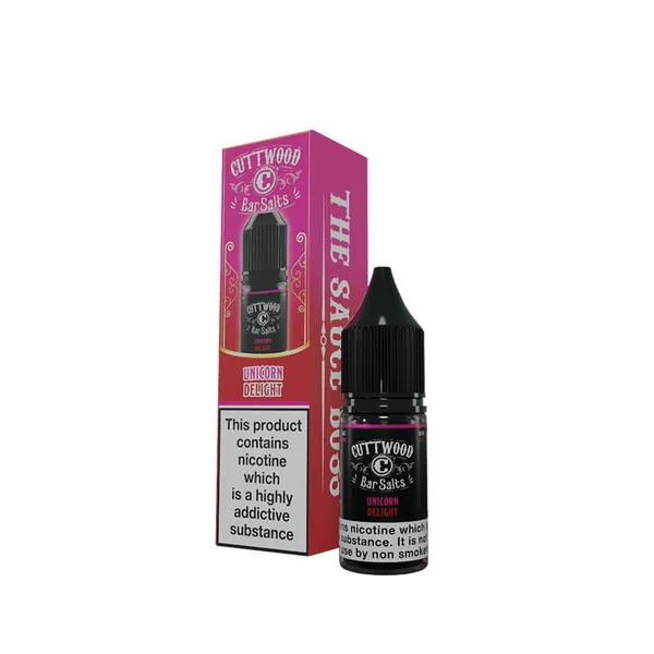 Cuttwood Bar Salts Unicorn Delight 10ml Nic Salt E-Liquid - Image 2