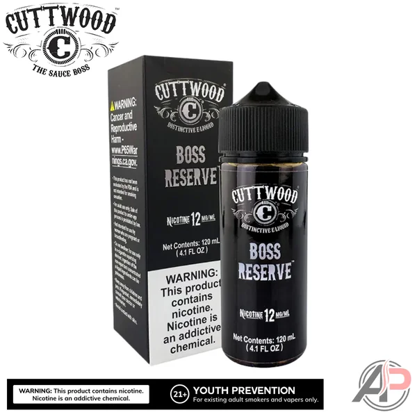 Cuttwood Boss Reserve E-Liquid 120mL