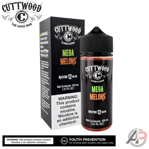 Cuttwood Mega Melons E-Liquid 120mL