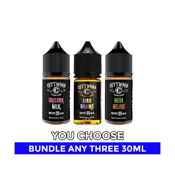 Cuttwood Salt 30ML Pick 3 Bundle